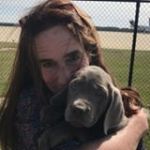 Julia and Silver Lab Monkey